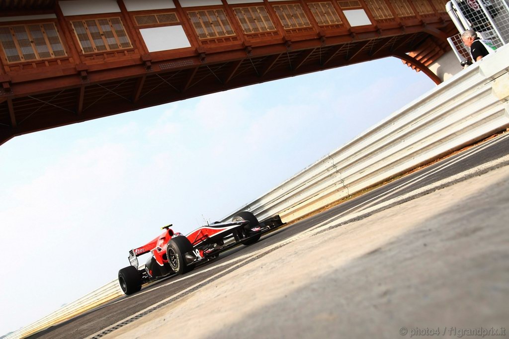 GP Corea, Prove Libere 2, Venerdi', Lucas Di Grassi (BRA), Virgin Racing, VR-01