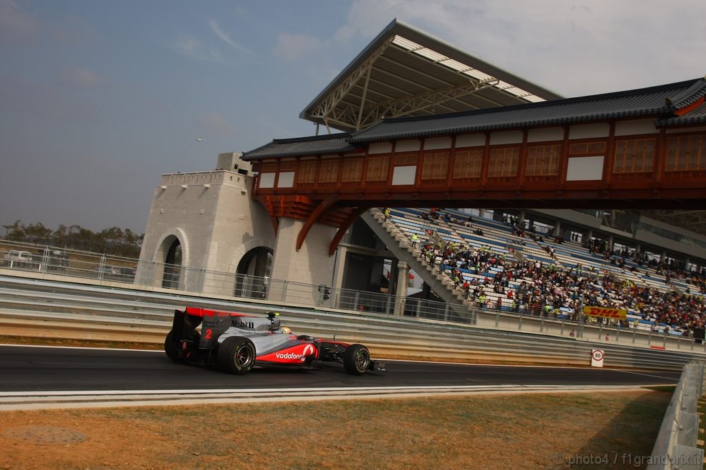 GP Corea, Prove Libere 2, Venerdi', Lewis Hamilton (GBR), McLaren  Mercedes, MP4-25 