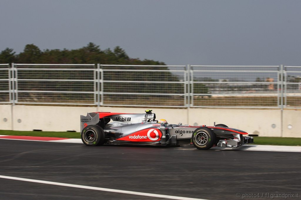 GP Corea, Prove Libere 2, Venerdi', Lewis Hamilton (GBR), McLaren  Mercedes, MP4-25 