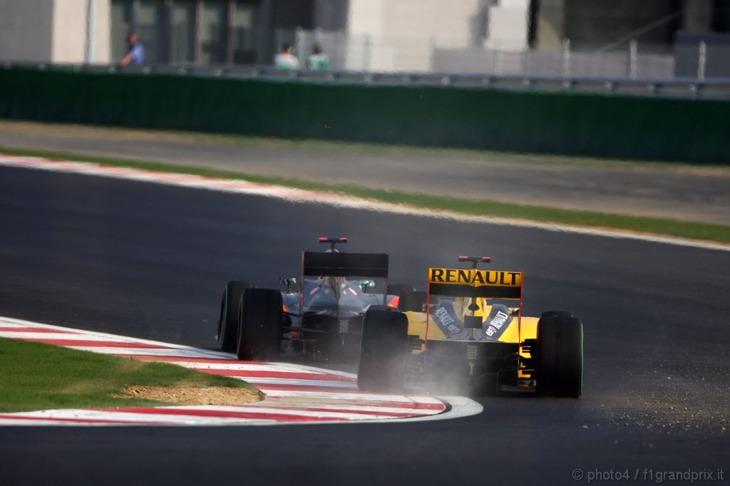 GP Corea, Prove Libere 2, Venerdi', Robert Kubica (POL), Renault F1 Team, R30 