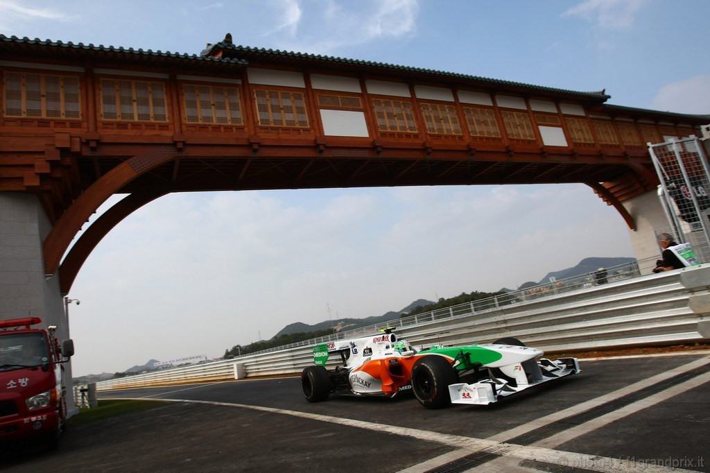 GP Corea, Prove Libere 2, Venerdi', Vitantonio Liuzzi (ITA), Force India F1 Team, VJM03 