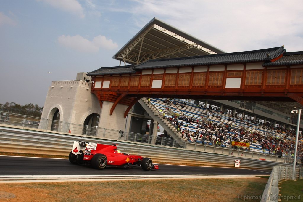 GP Corea, Prove Libere 2, Venerdi', Felipe Massa (BRA), Ferrari, F10