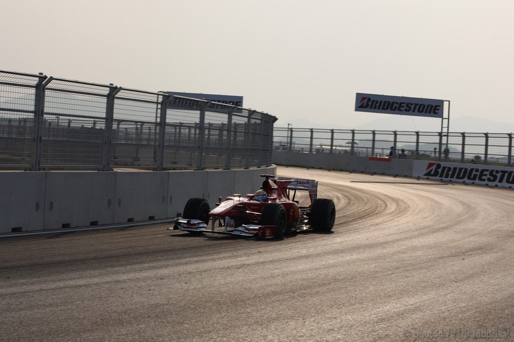 GP Corea, Prove Libere 2, Venerdi', Felipe Massa (BRA), Ferrari, F10 