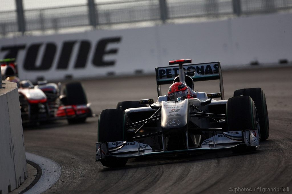 GP Corea, Prove Libere 2, Venerdi', Michael Schumacher (GER), Mercedes GP  F1 Team, MGP W01 