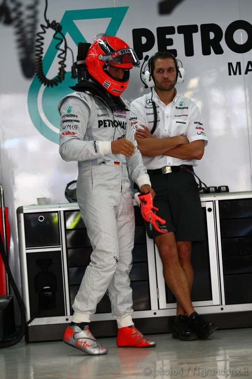 GP Corea, Prove Libere 2, Venerdi', Michael Schumacher (GER), Mercedes GP  F1 Team, MGP W01 