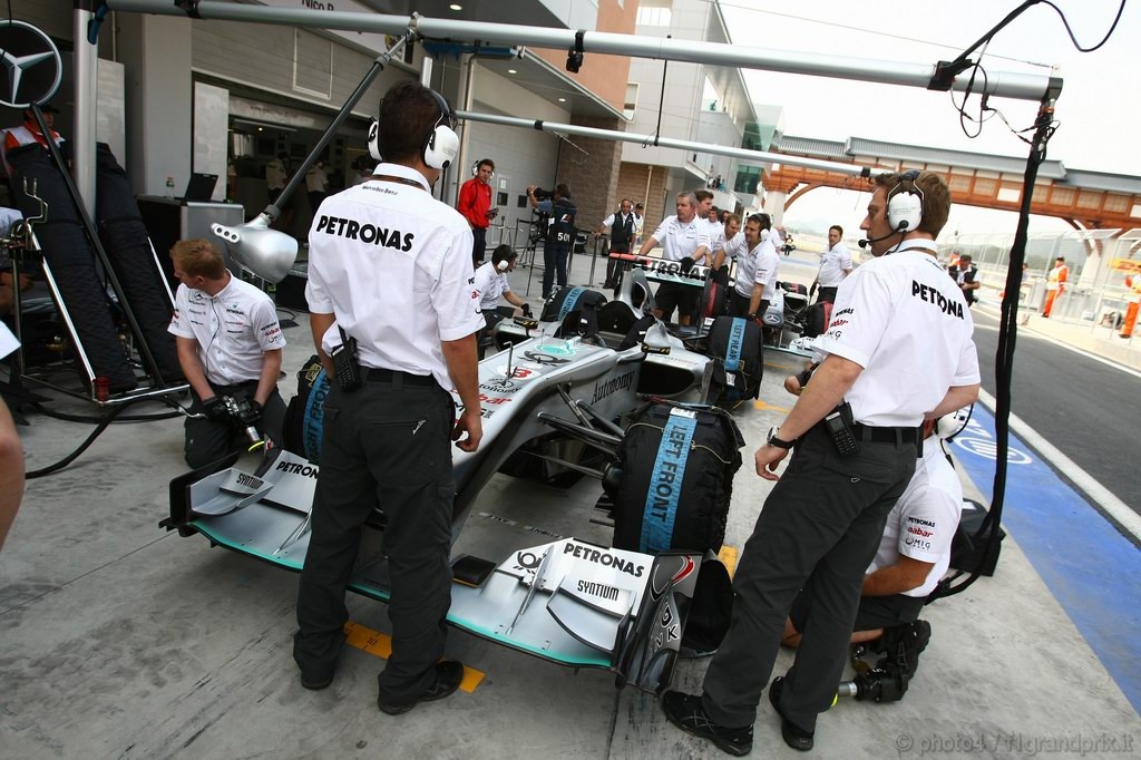 GP Corea, Prove Libere 2, Venerdi', Michael Schumacher (GER), Mercedes GP  F1 Team, MGP W01 