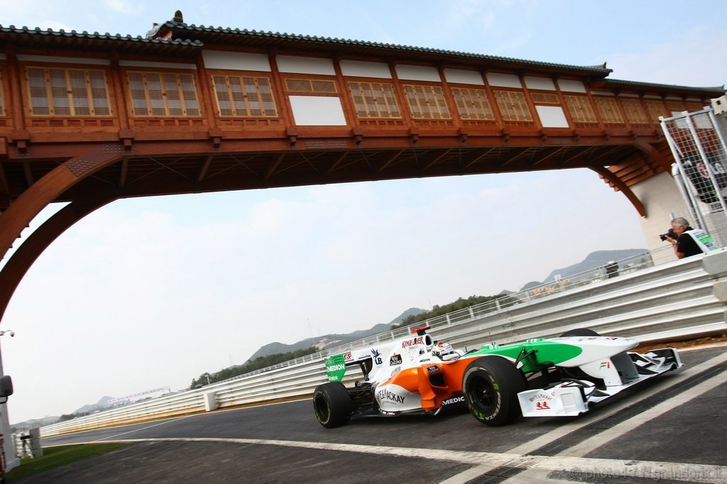 GP Corea, Prove Libere 2, Venerdi', Adrian Sutil (GER), Force India F1 Team, VJM03