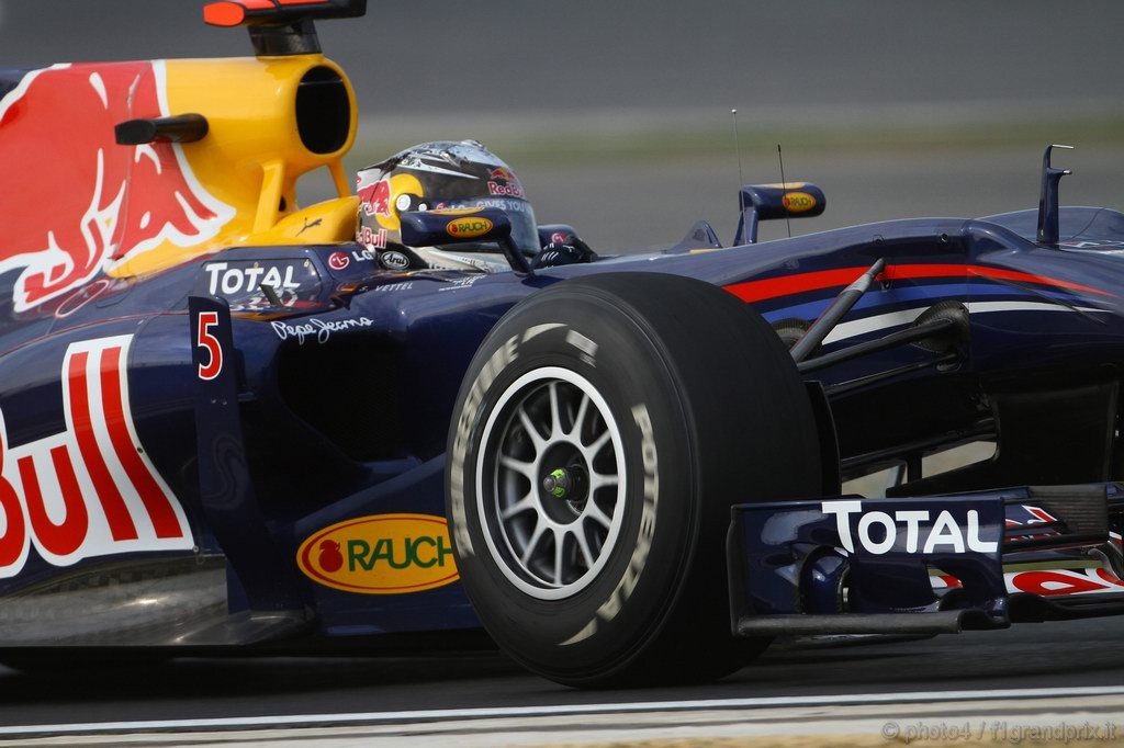 GP Corea, Prove Libere 2, Venerdi', Sebastian Vettel (GER), Red Bull Racing, RB6 