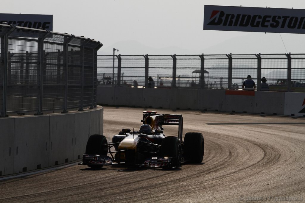 GP Corea, Prove Libere 2, Venerdi', Sebastian Vettel (GER), Red Bull Racing, RB6 