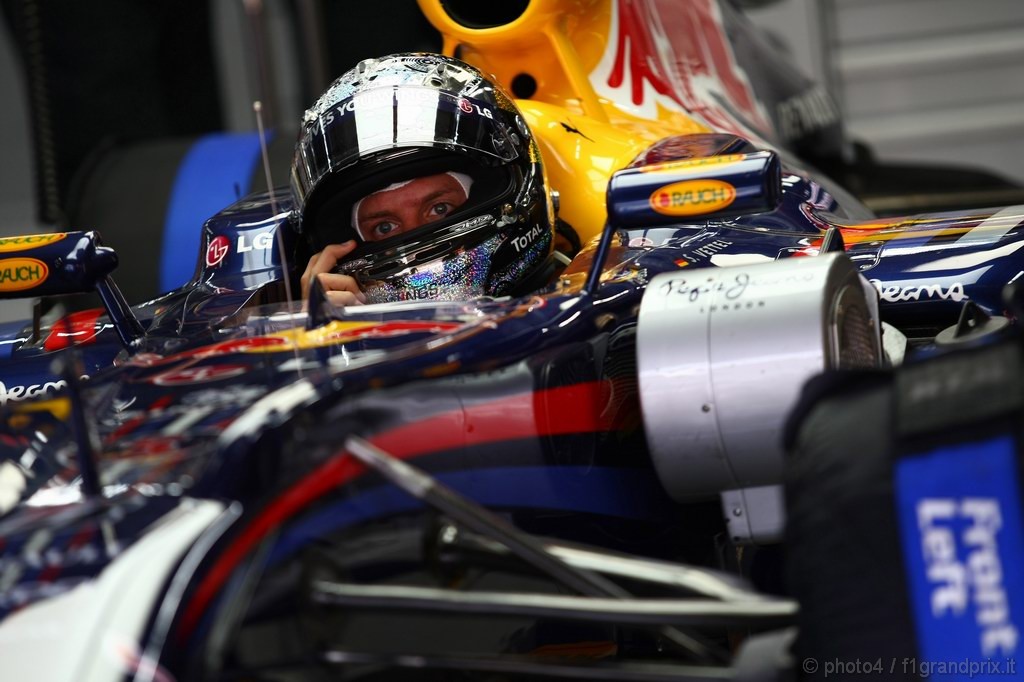 GP Corea, Prove Libere 2, Venerdi', Sebastian Vettel (GER), Red Bull Racing, RB6 