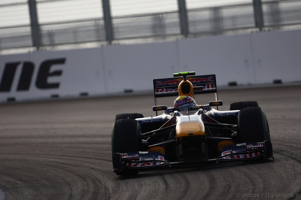 GP Corea, Prove Libere 2, Venerdi', Mark Webber (AUS), Red Bull Racing, RB6
