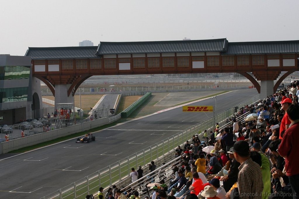 GP Corea, Prove Libere 2, Venerdi', Mark Webber (AUS), Red Bull Racing, RB6