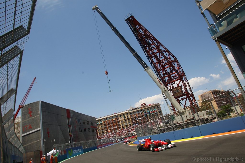 GP Europa, Gara, Fernando Alonso (ESP), Ferrari, F10 