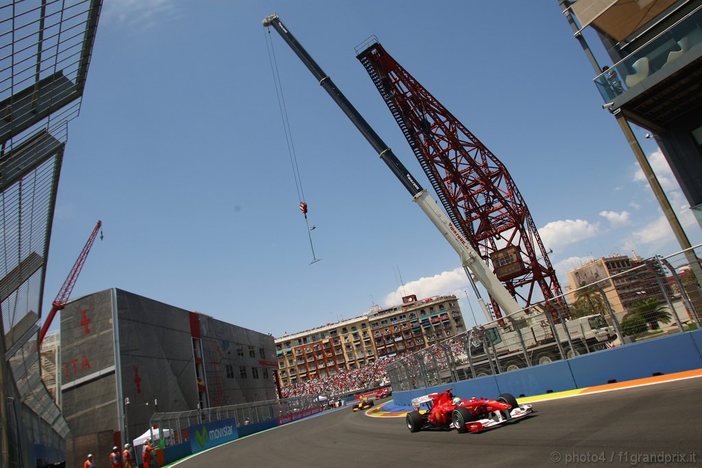 GP Europa, Gara, Fernando Alonso (ESP), Ferrari, F10 