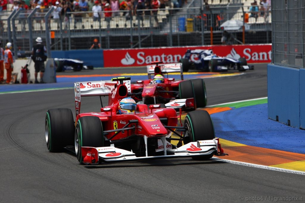 GP Europa, Gara, Fernando Alonso (ESP), Ferrari, F10 