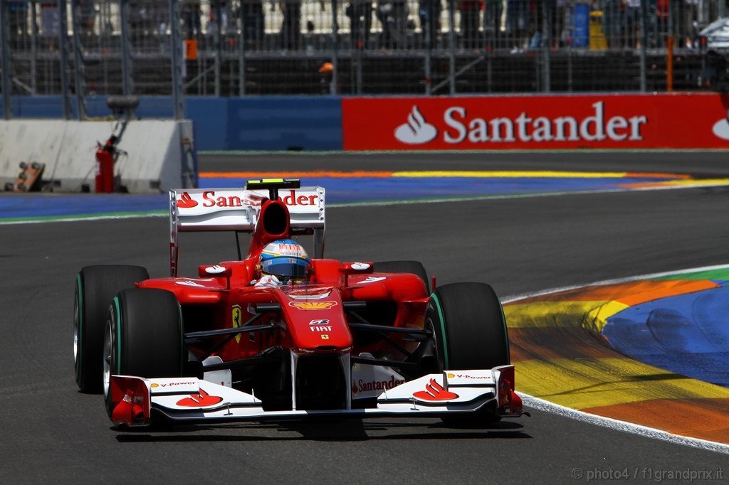 GP Europa, Gara, Fernando Alonso (ESP), Ferrari, F10 