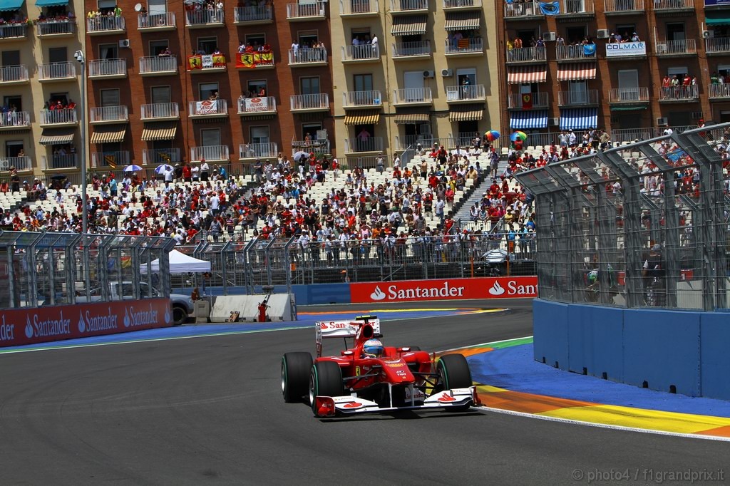 GP Europa, Gara, Fernando Alonso (ESP), Ferrari, F10 