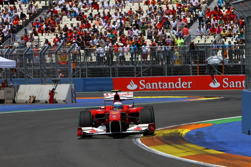 GP Europa, Gara, Fernando Alonso (ESP), Ferrari, F10 