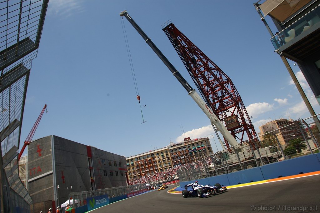 GP Europa, Gara, Rubens Barrichello (BRA), Williams, FW32 