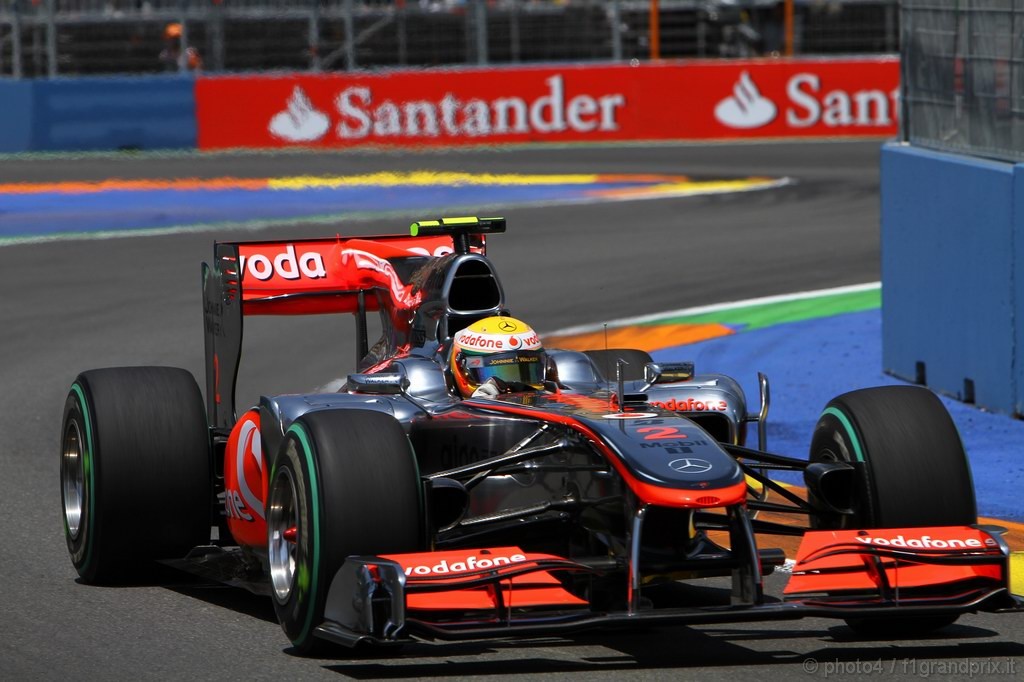 GP Europa, Gara, Lewis Hamilton (GBR), McLaren  Mercedes, MP4-25 