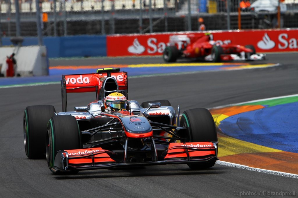 GP Europa, Gara, Lewis Hamilton (GBR), McLaren  Mercedes, MP4-25 