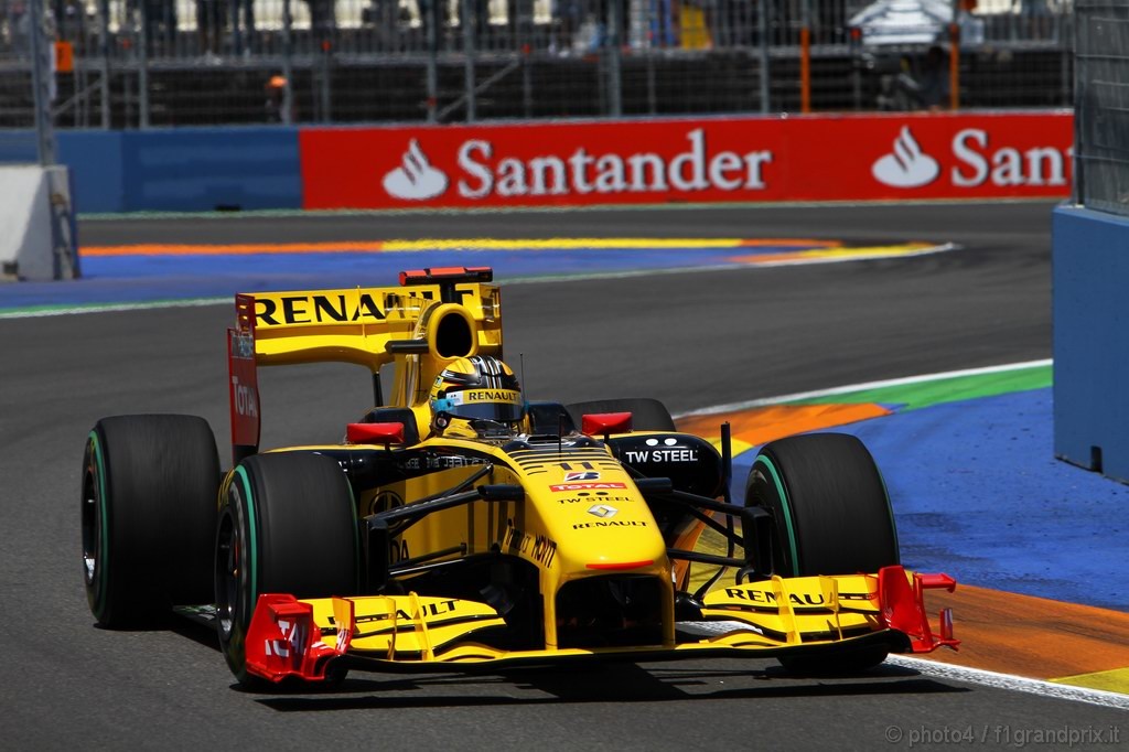 GP Europa, Gara, Robert Kubica (POL), Renault F1 Team, R30 
