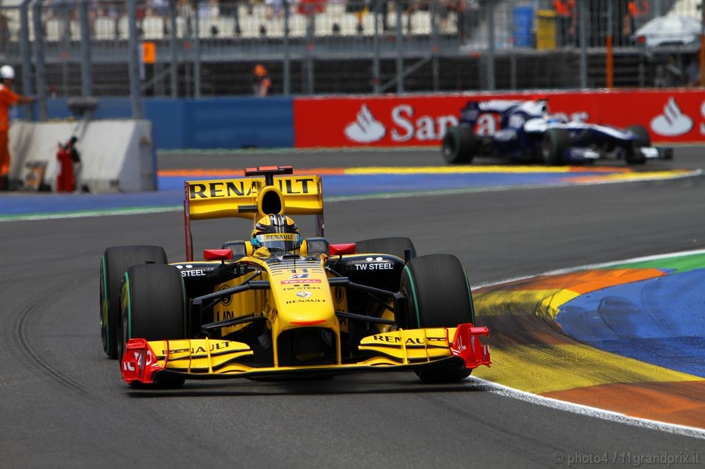 GP Europa, Gara, Robert Kubica (POL), Renault F1 Team, R30 