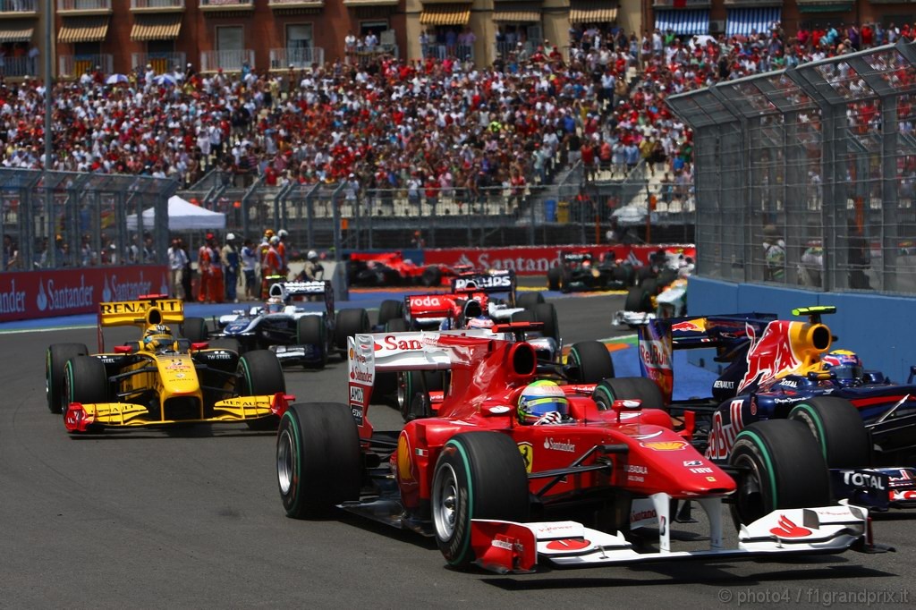 GP Europa, Gara, Felipe Massa (BRA), Ferrari, F10 
