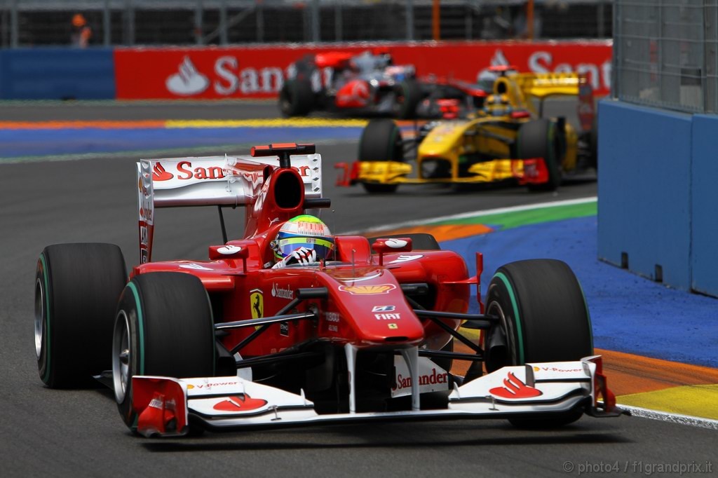 GP Europa, Gara, Felipe Massa (BRA), Ferrari, F10 