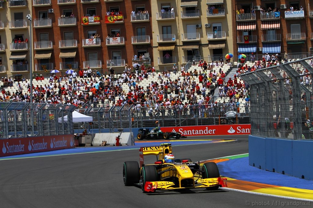 GP Europa, Gara, Vitaly Petrov (RUS), Renault F1 Team, R30 