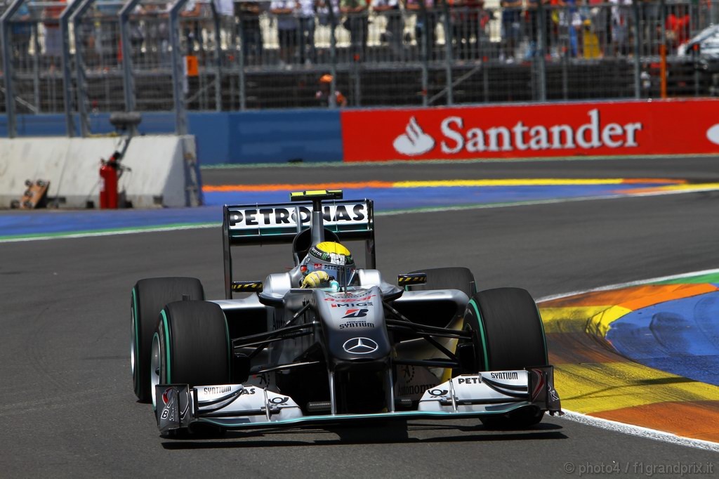 GP Europa, Gara, Nico Rosberg (GER), Mercedes GP F1 Team, MGP W01 