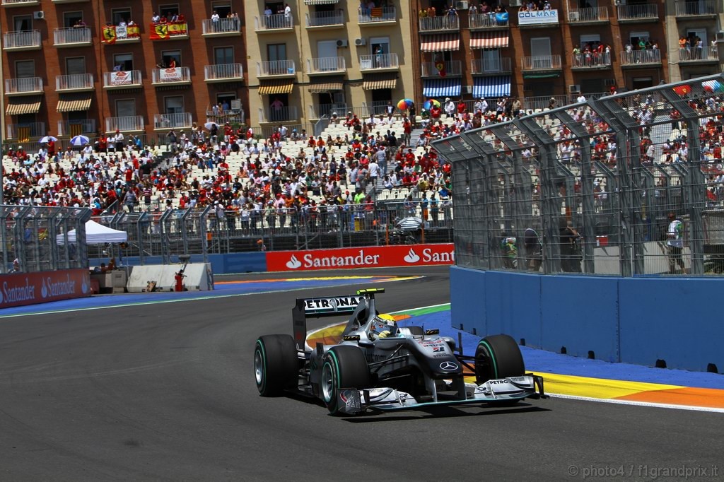 GP Europa, Gara, Nico Rosberg (GER), Mercedes GP F1 Team, MGP W01 