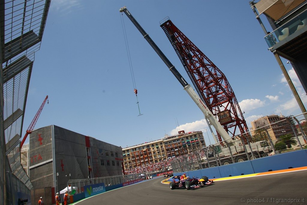 GP Europa, Gara, Sebastian Vettel (GER), Red Bull Racing, RB6 
