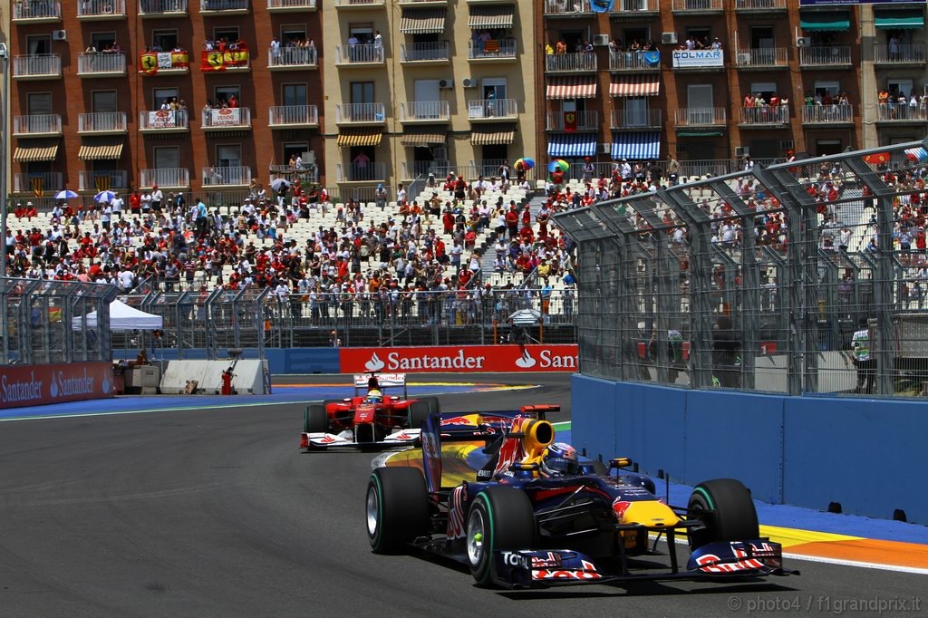 GP Europa, Gara, Sebastian Vettel (GER), Red Bull Racing, RB6 