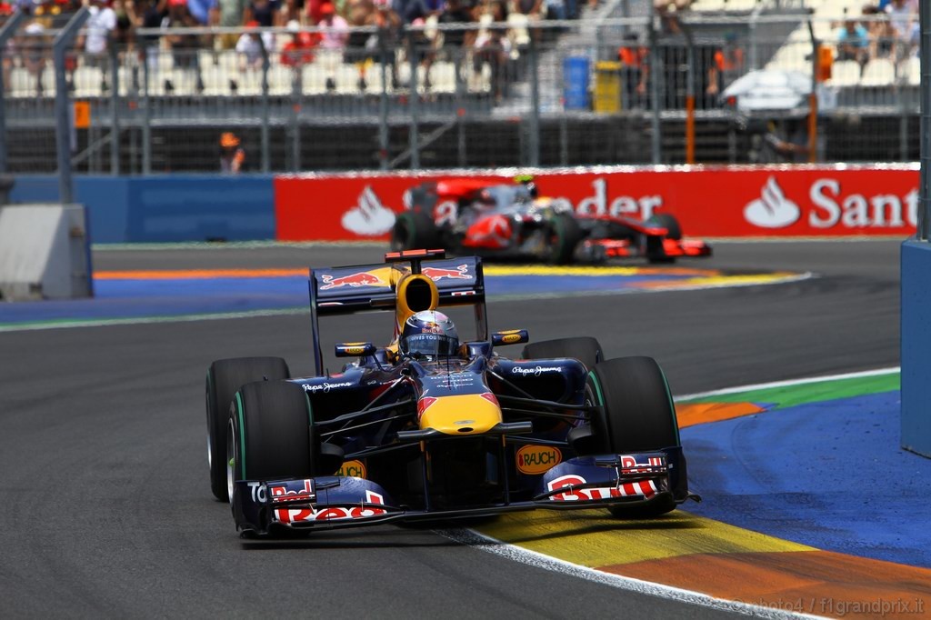 GP Europa, Gara, Sebastian Vettel (GER), Red Bull Racing, RB6 