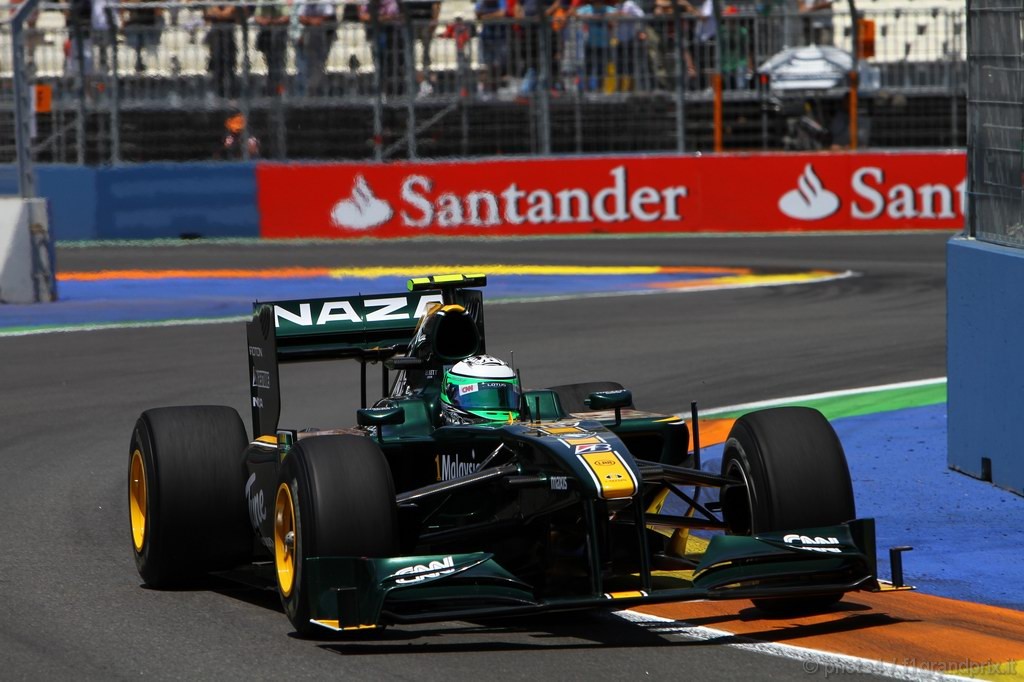 GP Europa, Gara, Heikki Kovalainen (FIN), Lotus Racing, T127 