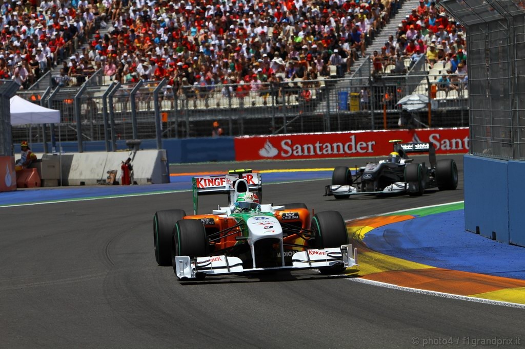 GP Europa, Gara, Vitantonio Liuzzi (ITA), Force India F1 Team, VJM03 