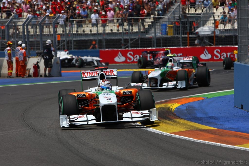 GP Europa, Gara, Adrian Sutil (GER), Force India F1 Team, VJM03 
