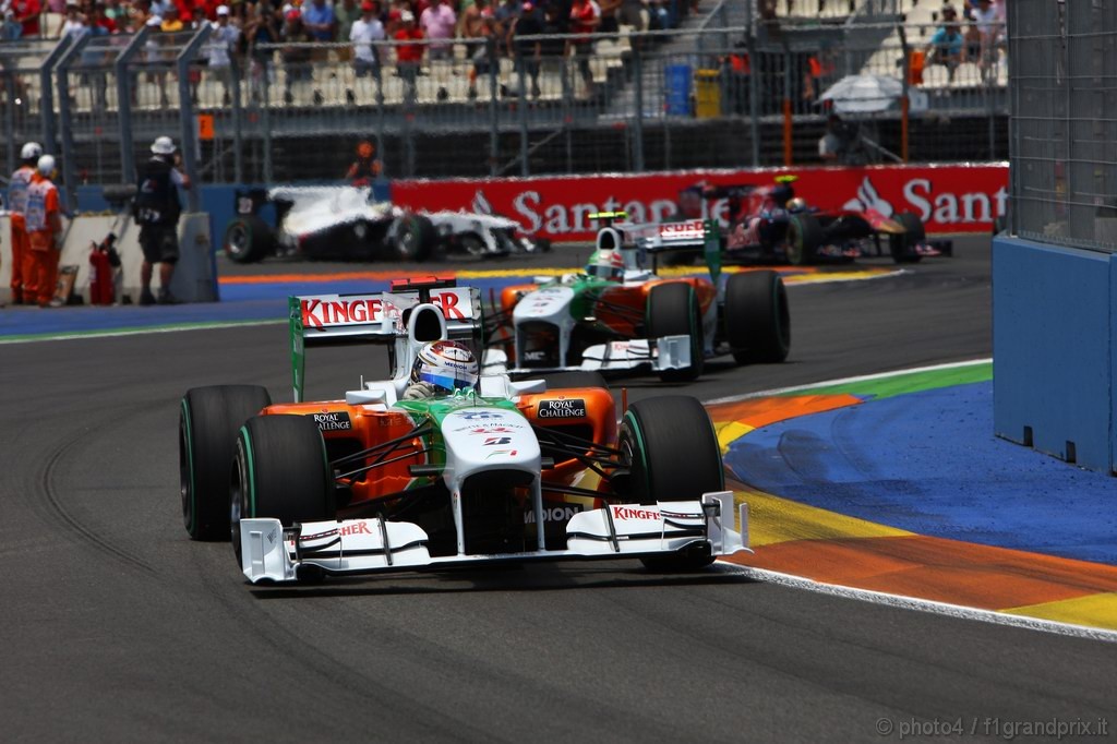 GP Europa, Gara, Adrian Sutil (GER), Force India F1 Team, VJM03 