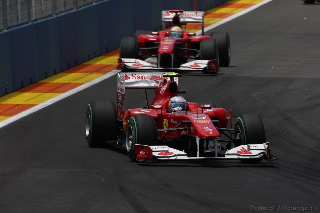 GP Europa, Gara, Fernando Alonso (ESP), Ferrari, F10 
