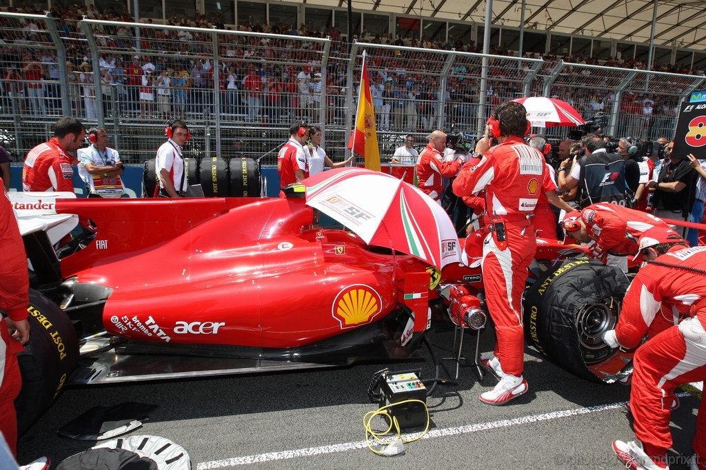 GP Europa, Gara, Fernando Alonso (ESP), Ferrari, F10 