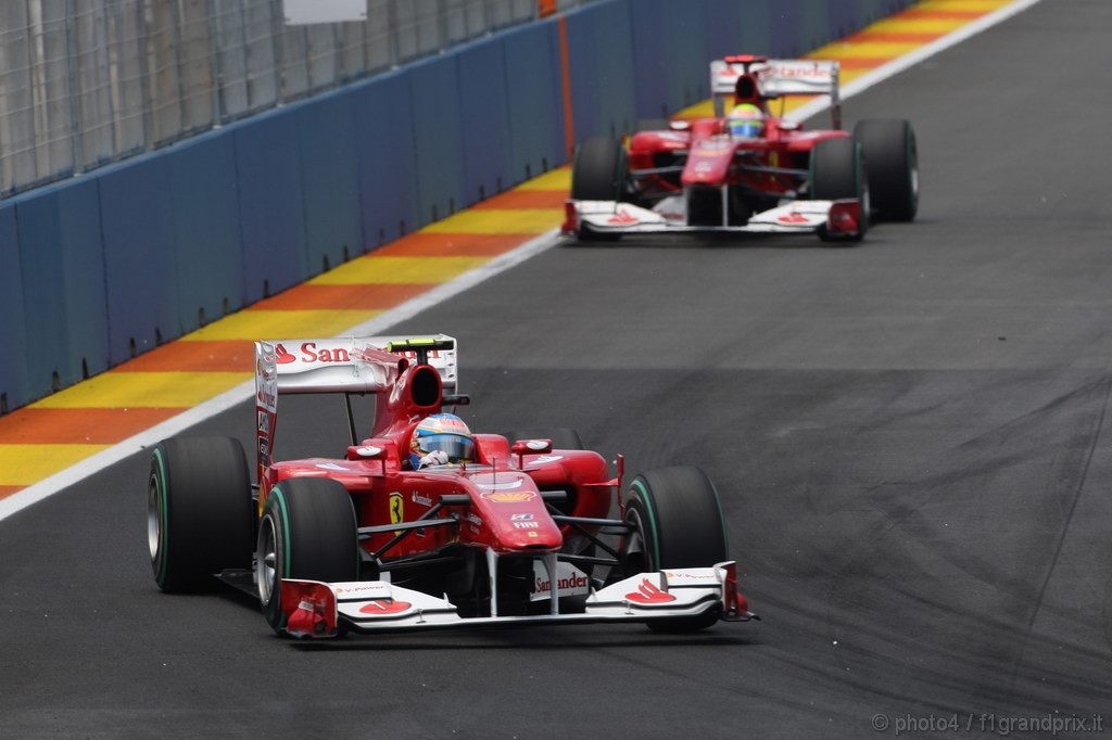 GP Europa, Gara, Fernando Alonso (ESP), Ferrari, F10 