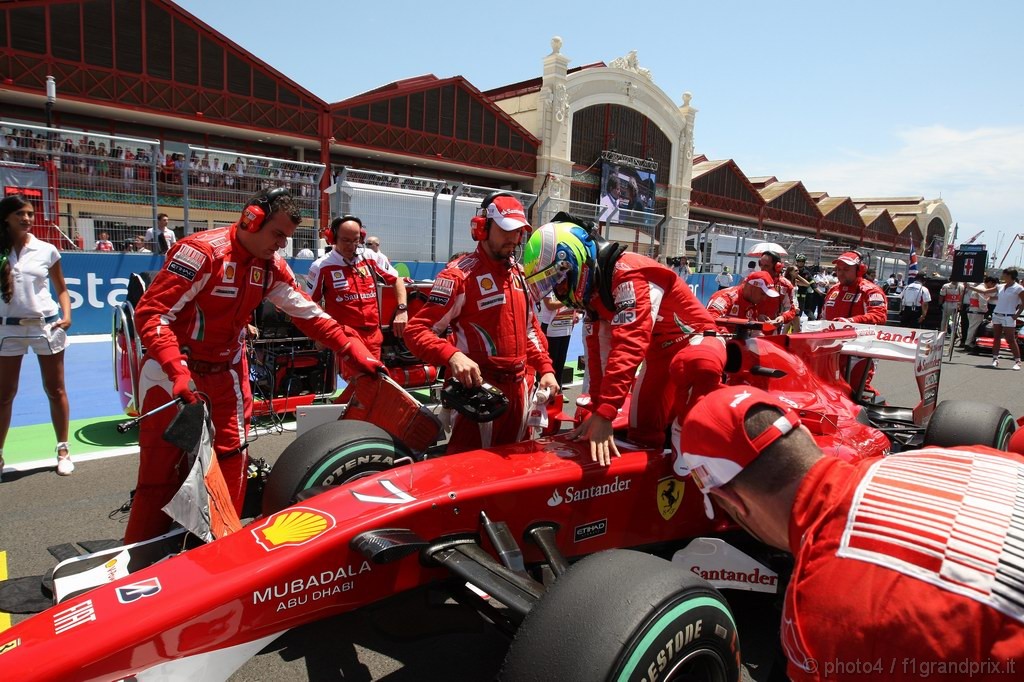 GP Europa, Gara, Felipe Massa (BRA), Ferrari, F10 