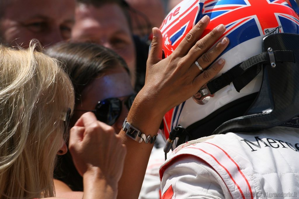 GP Europa, Gara, Jenson Button (GBR), McLaren  Mercedes, MP4-25 terzo 