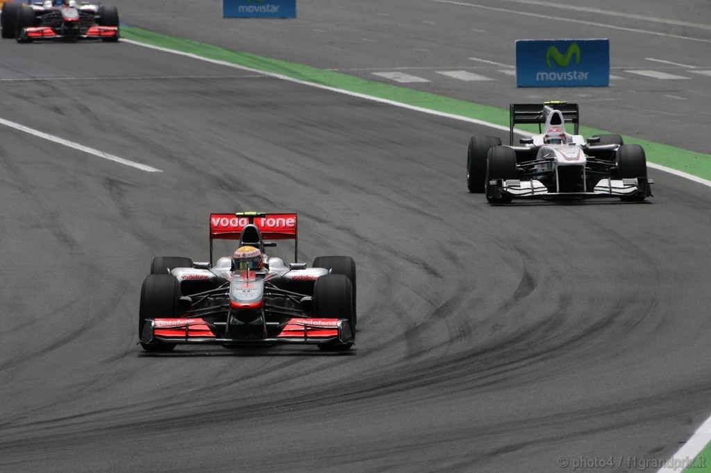 GP Europa, Gara, Lewis Hamilton (GBR), McLaren  Mercedes, MP4-25 