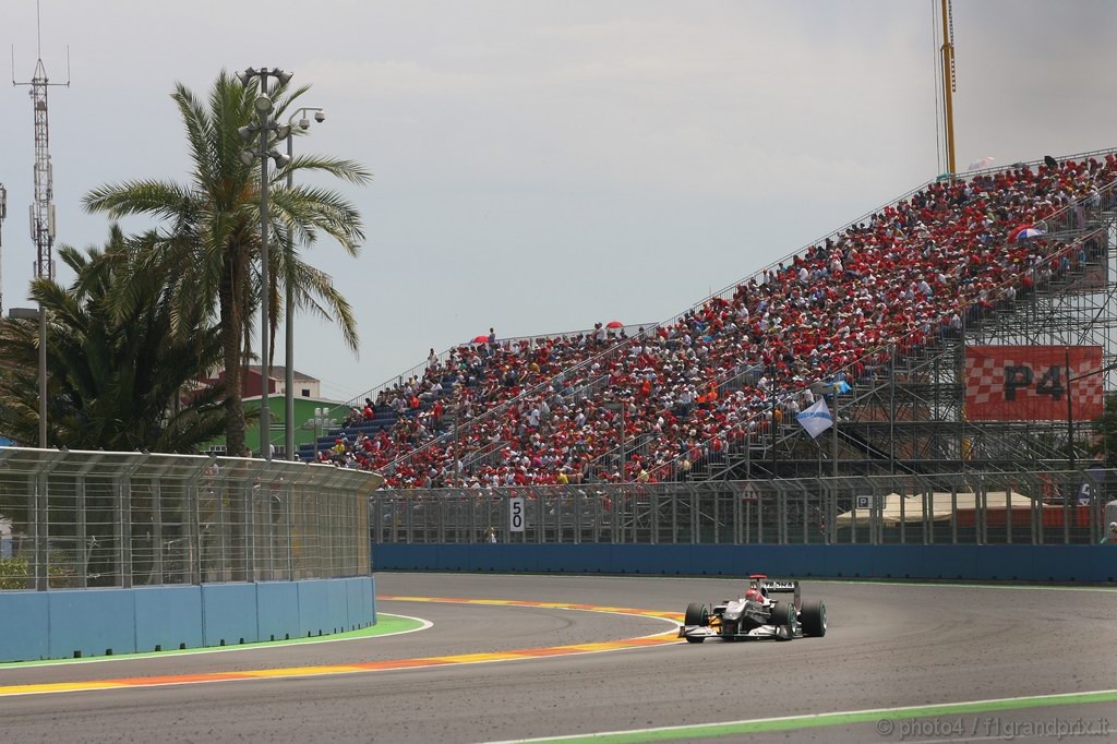 GP Europa, Gara, Michael Schumacher (GER), Mercedes GP  F1 Team, MGP W01 