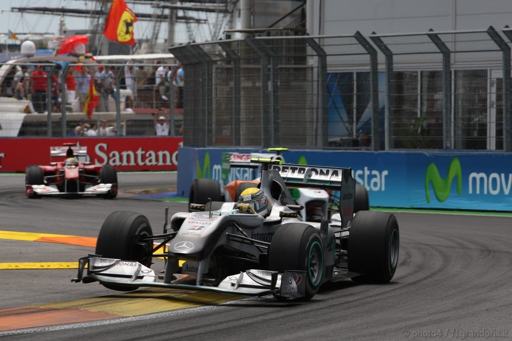 GP Europa, Gara, Nico Rosberg (GER), Mercedes GP F1 Team, MGP W01 