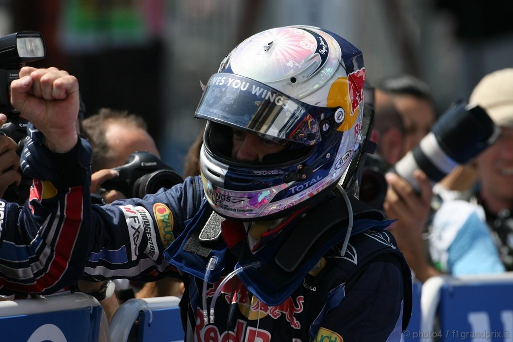 GP Europa, Gara, Sebastian Vettel (GER), Red Bull Racing, RB6 vincitore 