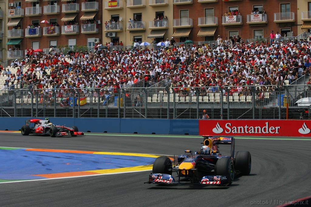 GP Europa, Gara, Sebastian Vettel (GER), Red Bull Racing, RB6 