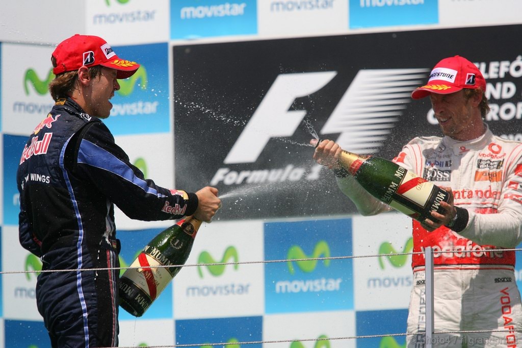 GP Europa, Gara, Sebastian Vettel (GER), Red Bull Racing, RB6 vincitore 